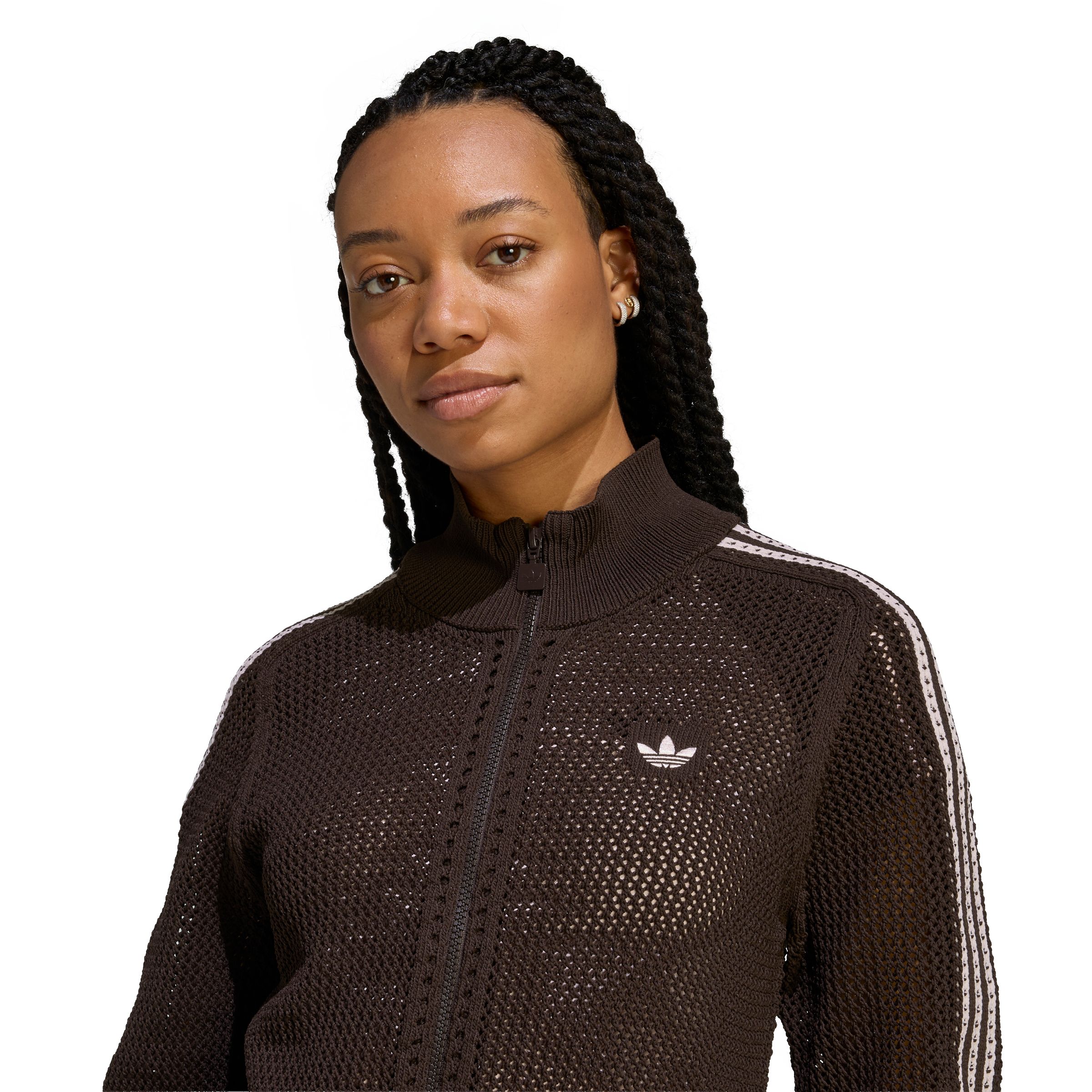 adidas Originals Women's Crochet Track Jacket
