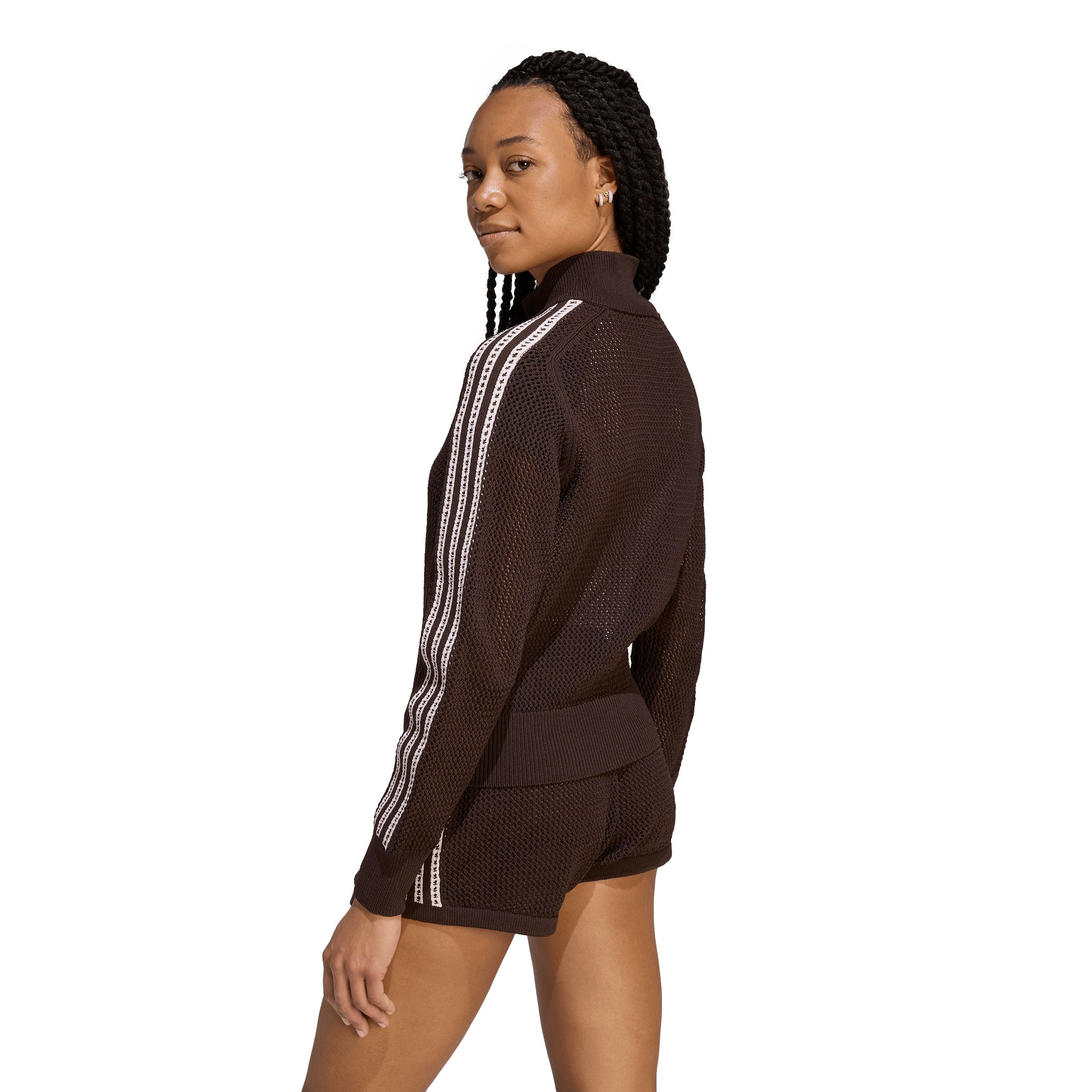 adidas Originals Women's Crochet Track Jacket