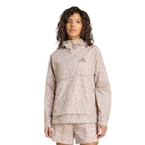 adidas Women's Terrex Wind All Over Print Hiking Wind Jacket Front_Flat