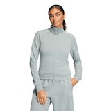 adidas Women's Luxe Slim Fit Track Jacket Front_Flat