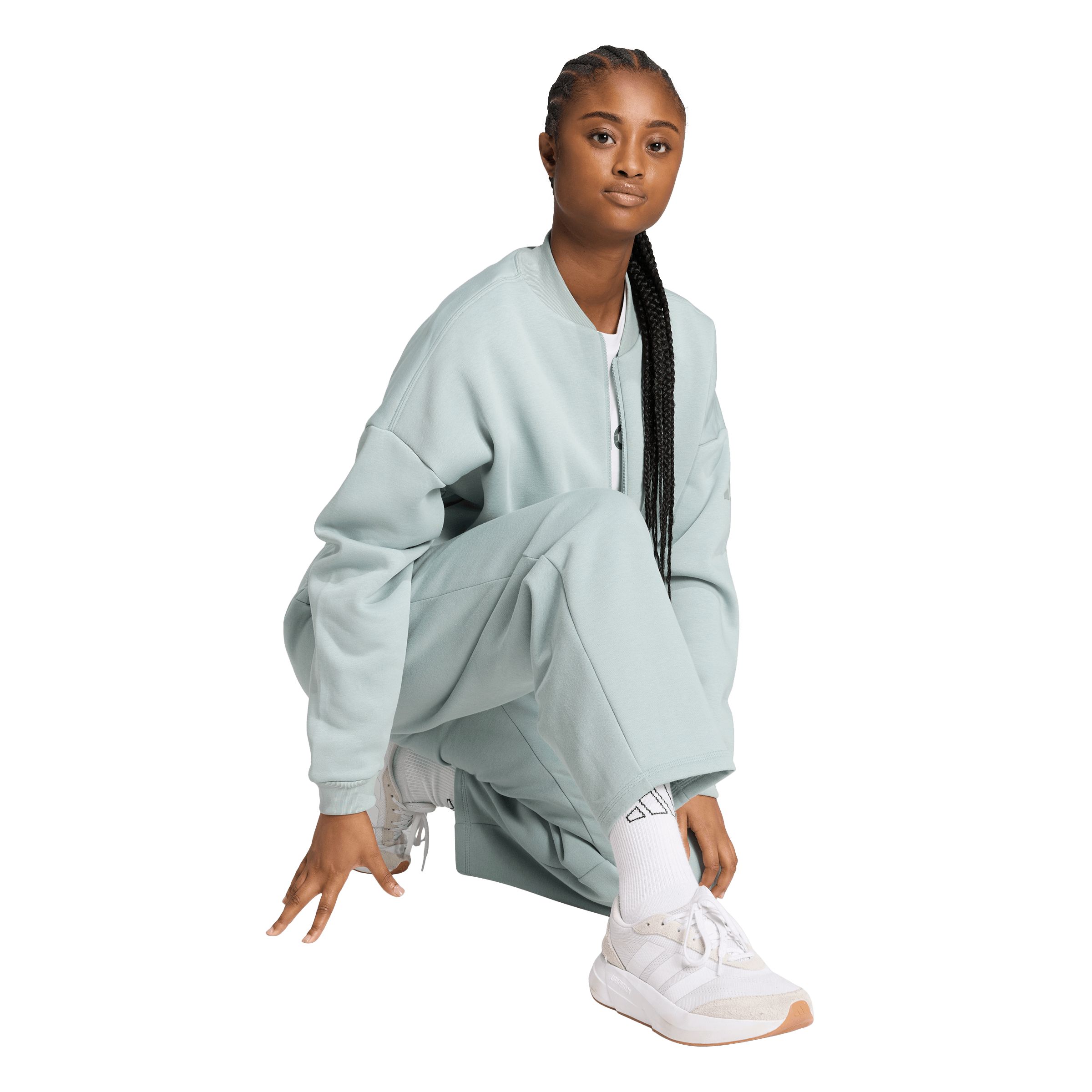 adidas Women's Sportswear Essentials Fleece Barrel Pants