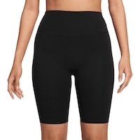 Nike Women's Dri-FIT Zenvy High-Rise 8 Inch U Seam Shorts Front_Flat