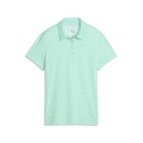 PUMA Women's CLOUDSPUN Wavey Polo T-Shirt Front_Flat