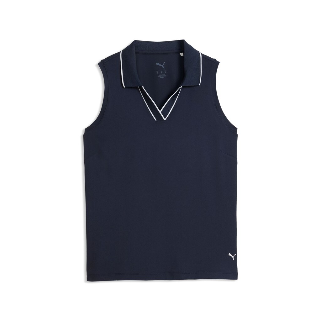 PUMA Women's CLOUDSPUN Essential Core Polo Tank
