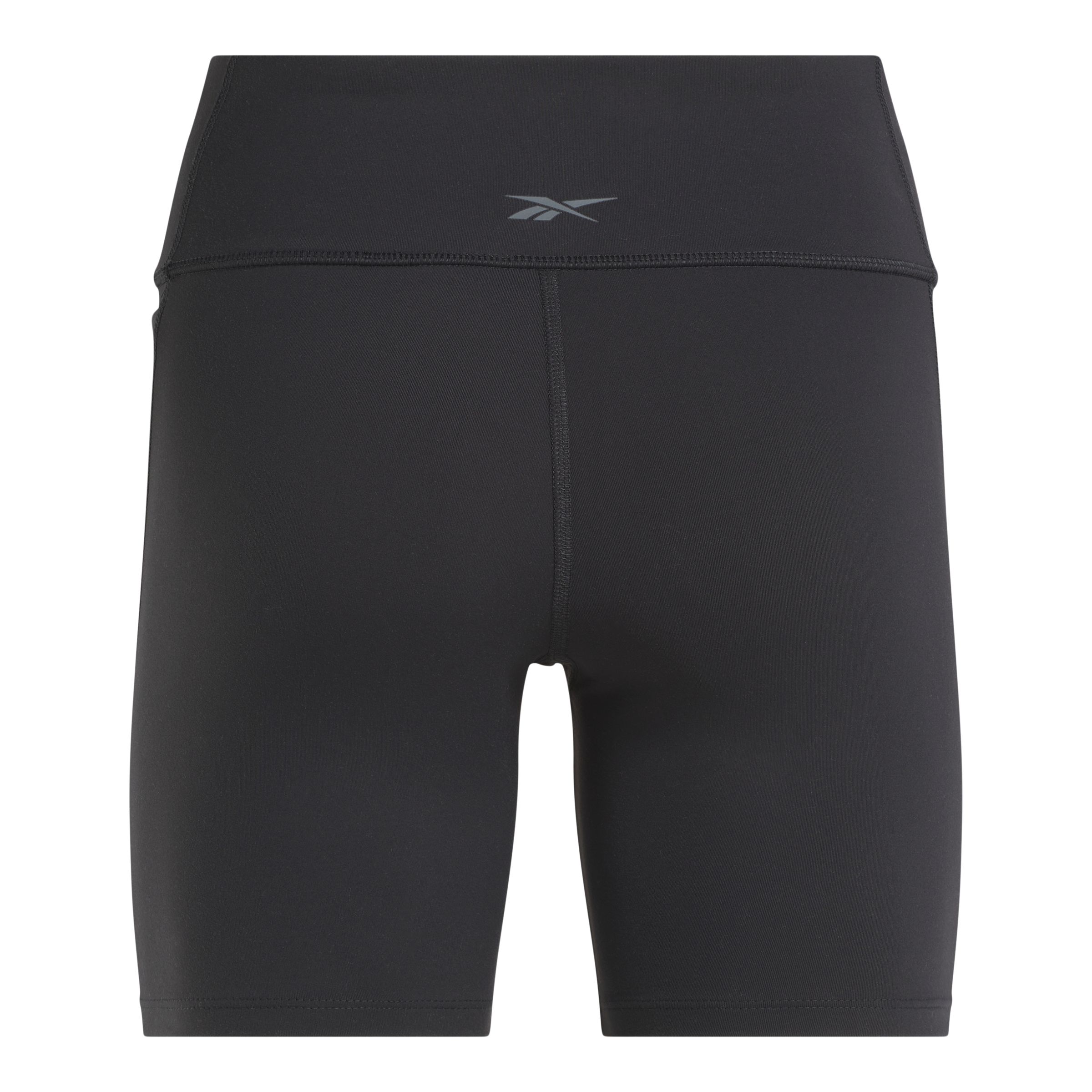 Reebok Women's Lux High-rise Bike Shorts with Sweat-wicking Fabric