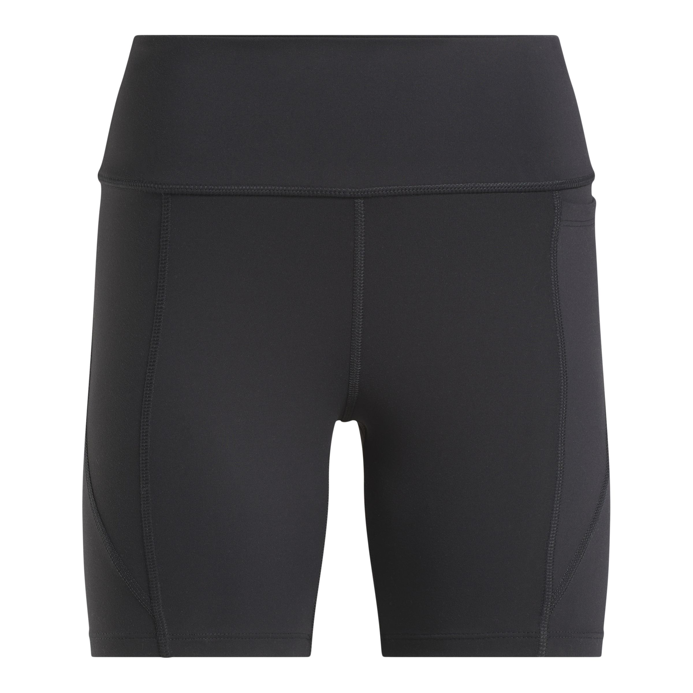 Reebok Women's Lux High-rise Bike Shorts with Sweat-wicking Fabric