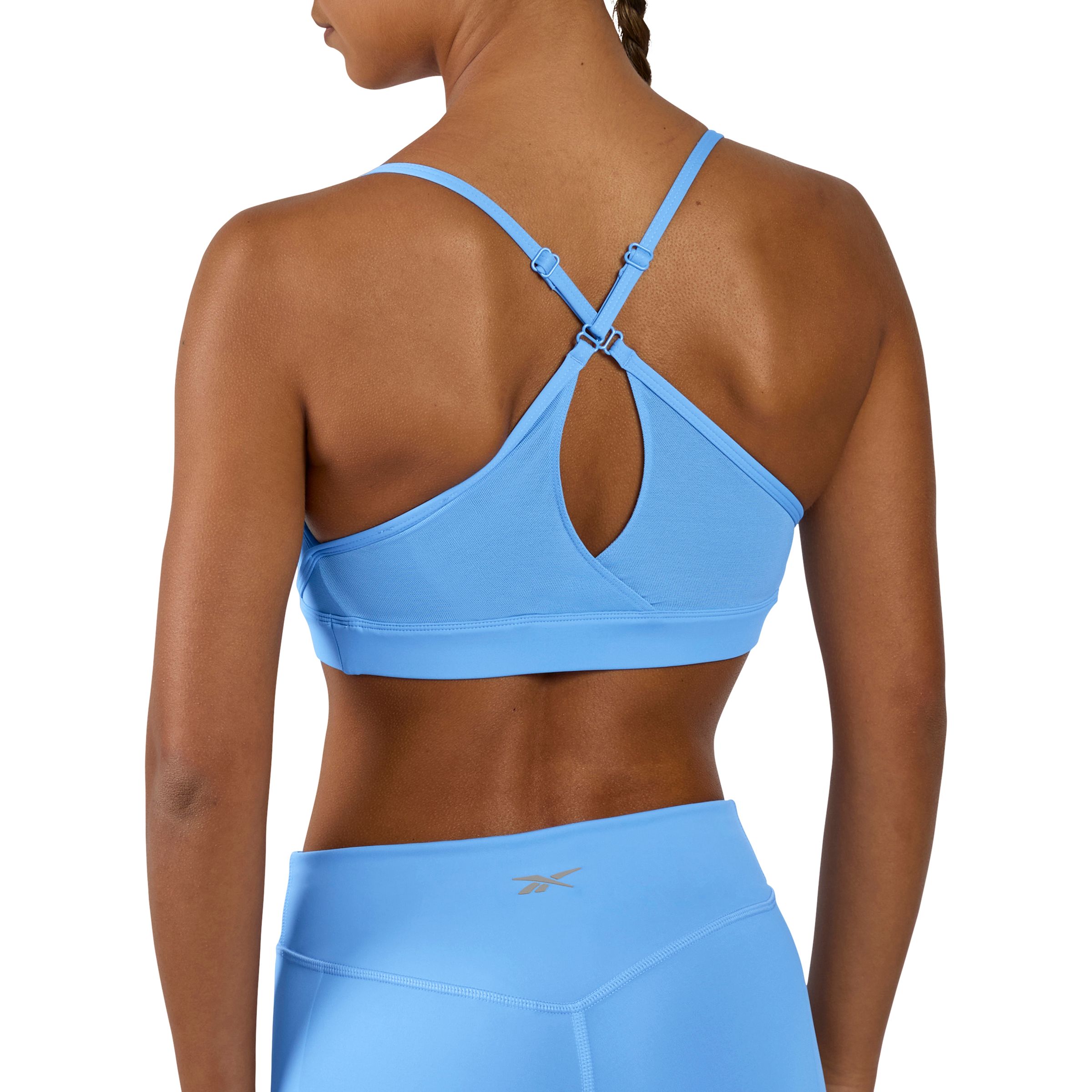 Reebok Women's Lux Strappy Sports Medium Sports Bra