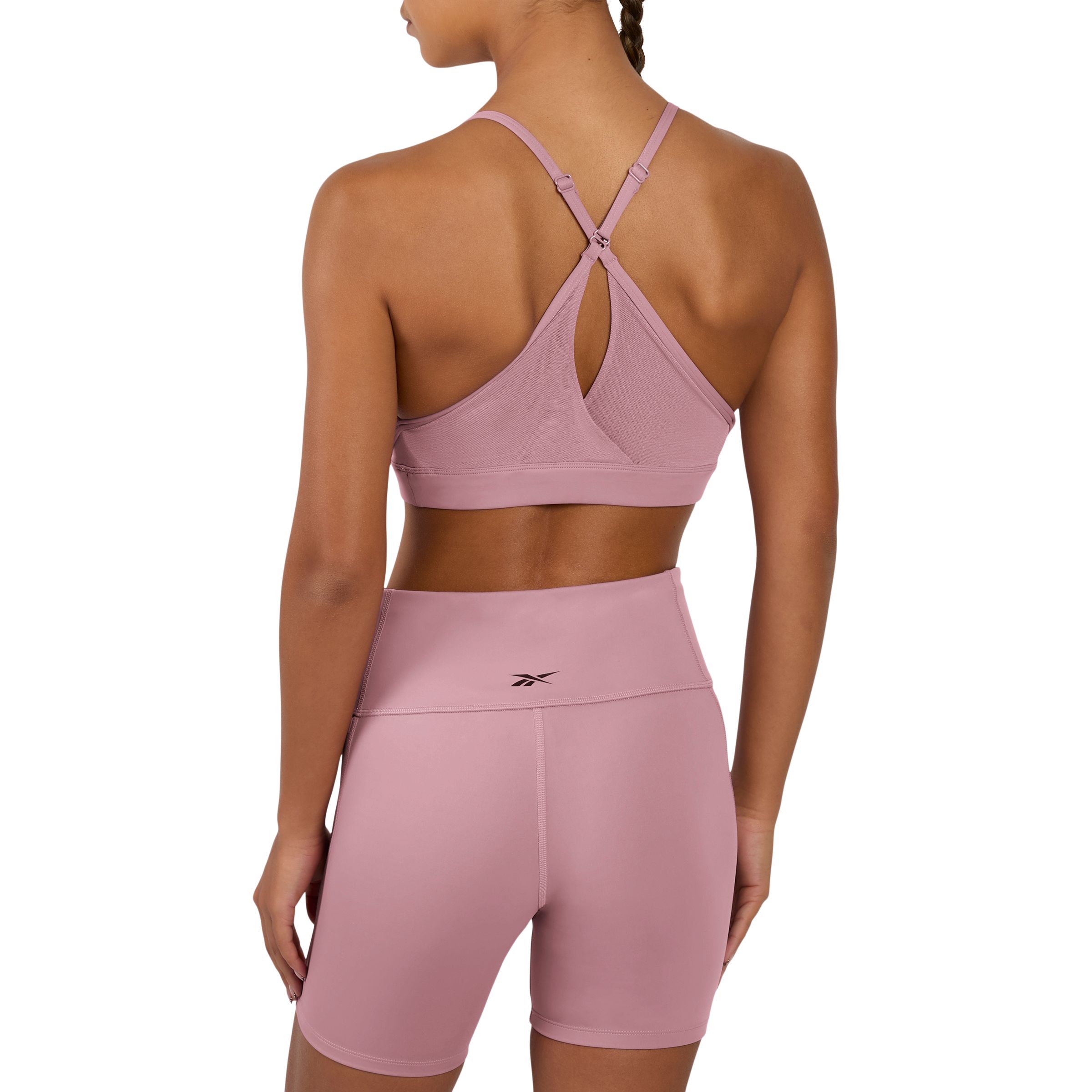 Reebok Women's Lux Strappy Sports Medium Sports Bra