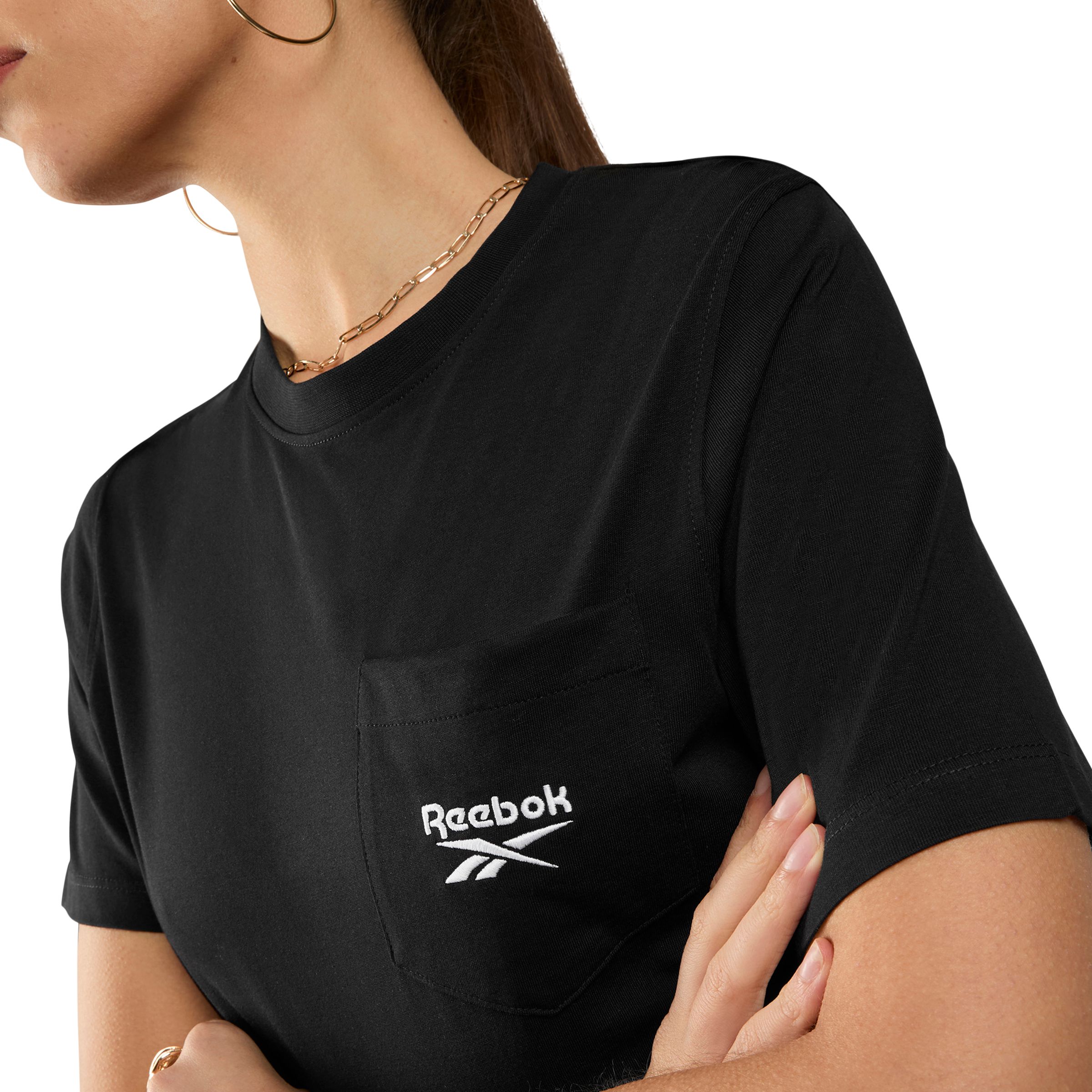 Reebok Women's Identity Small Logo T Shirt