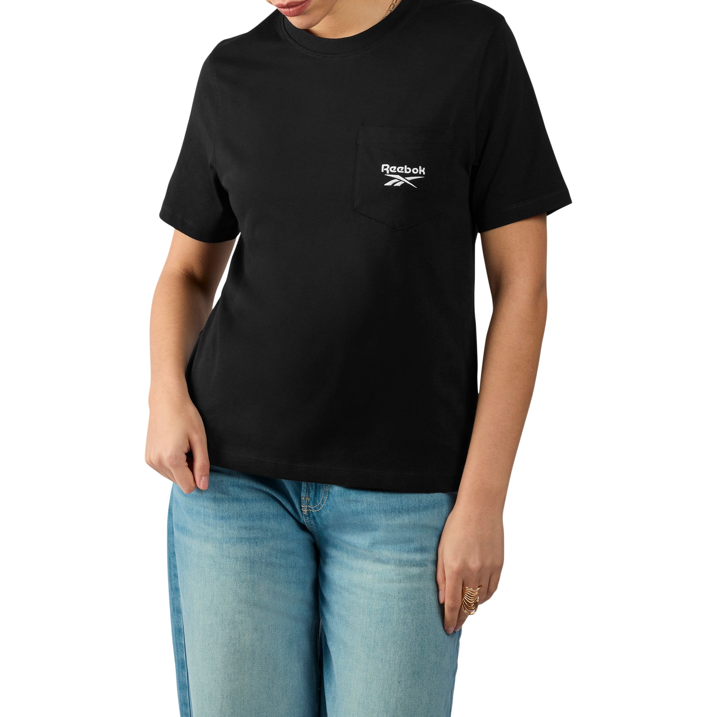 Reebok Women's Identity Small Logo T Shirt