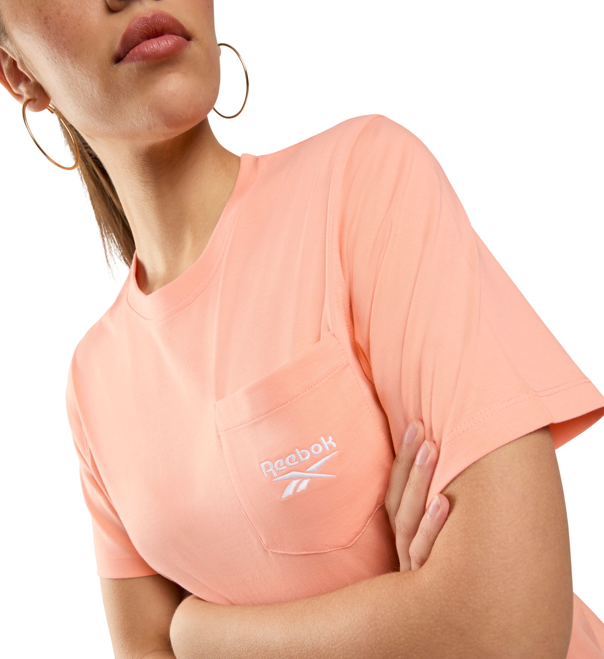 Reebok Women's Identity Small Logo T Shirt