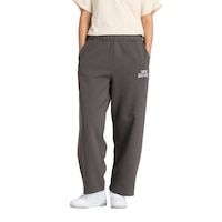 New Balance Women's Linear Heritage Fleece Barrel Pants Front_Flat