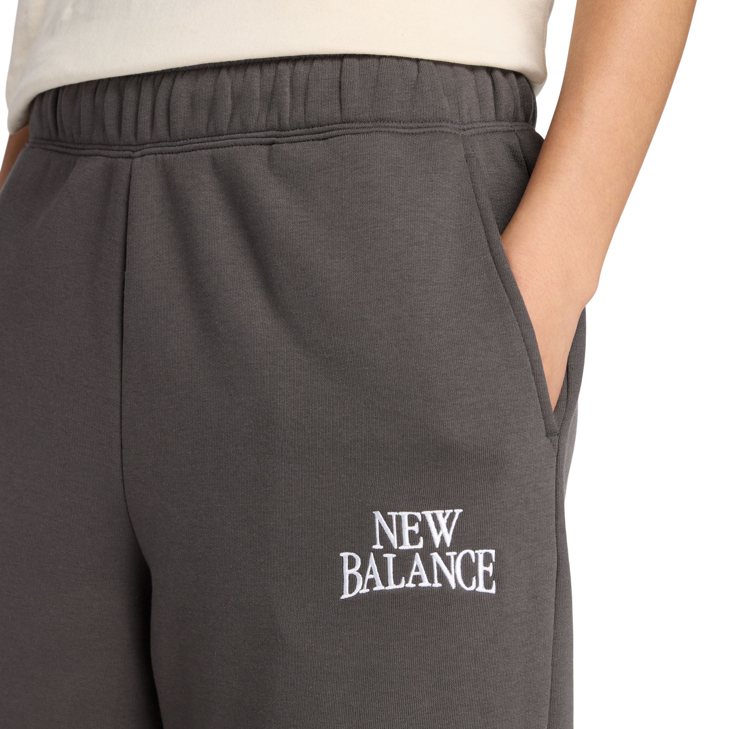 New Balance Women's Linear Heritage Fleece Barrel Pants