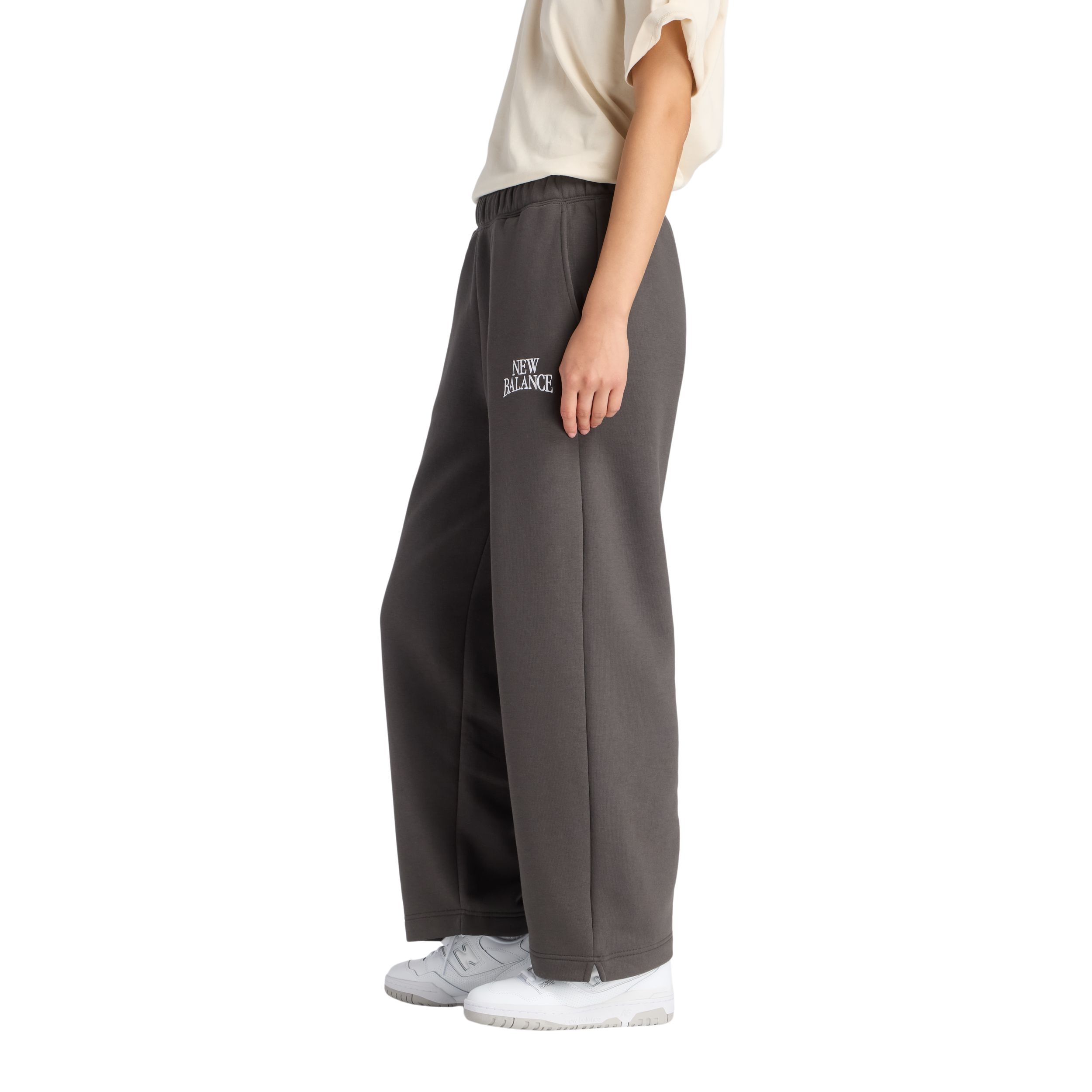 New Balance Women's Linear Heritage Fleece Barrel Pants