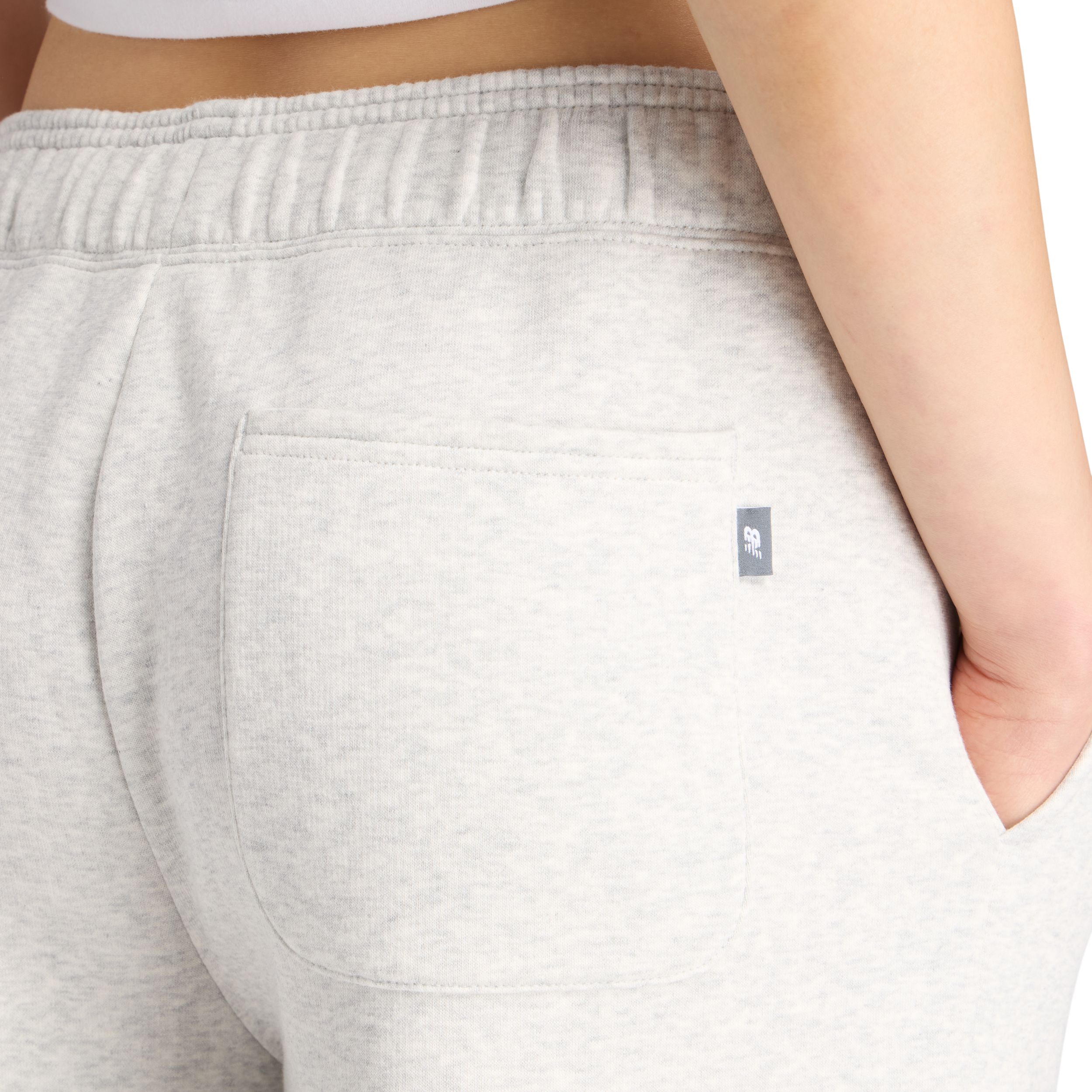 New Balance Women's Linear Heritage Fleece Barrel Pants