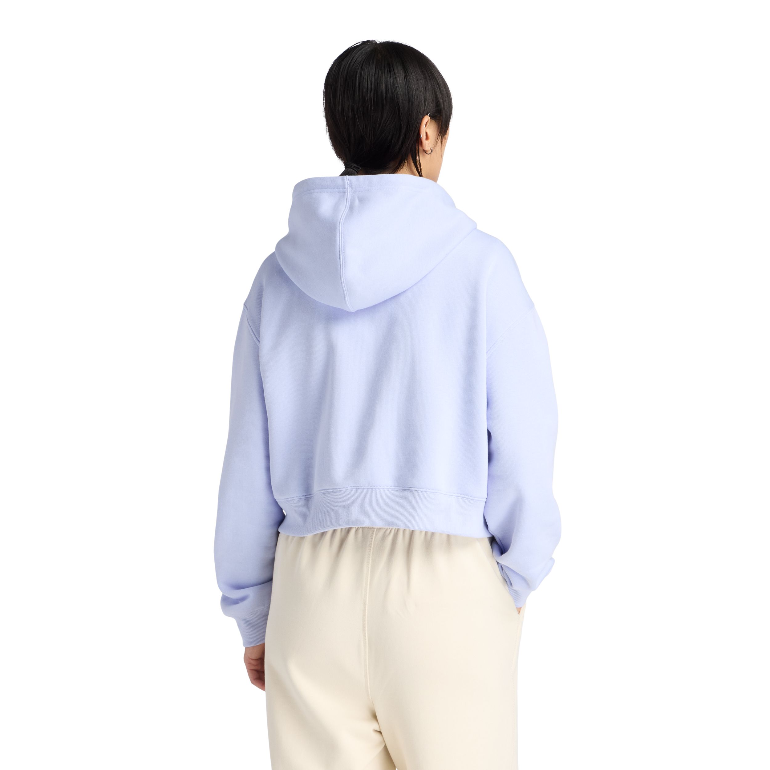 New Balance Women's Linear Heritage Fleece Full Zip Hoodie