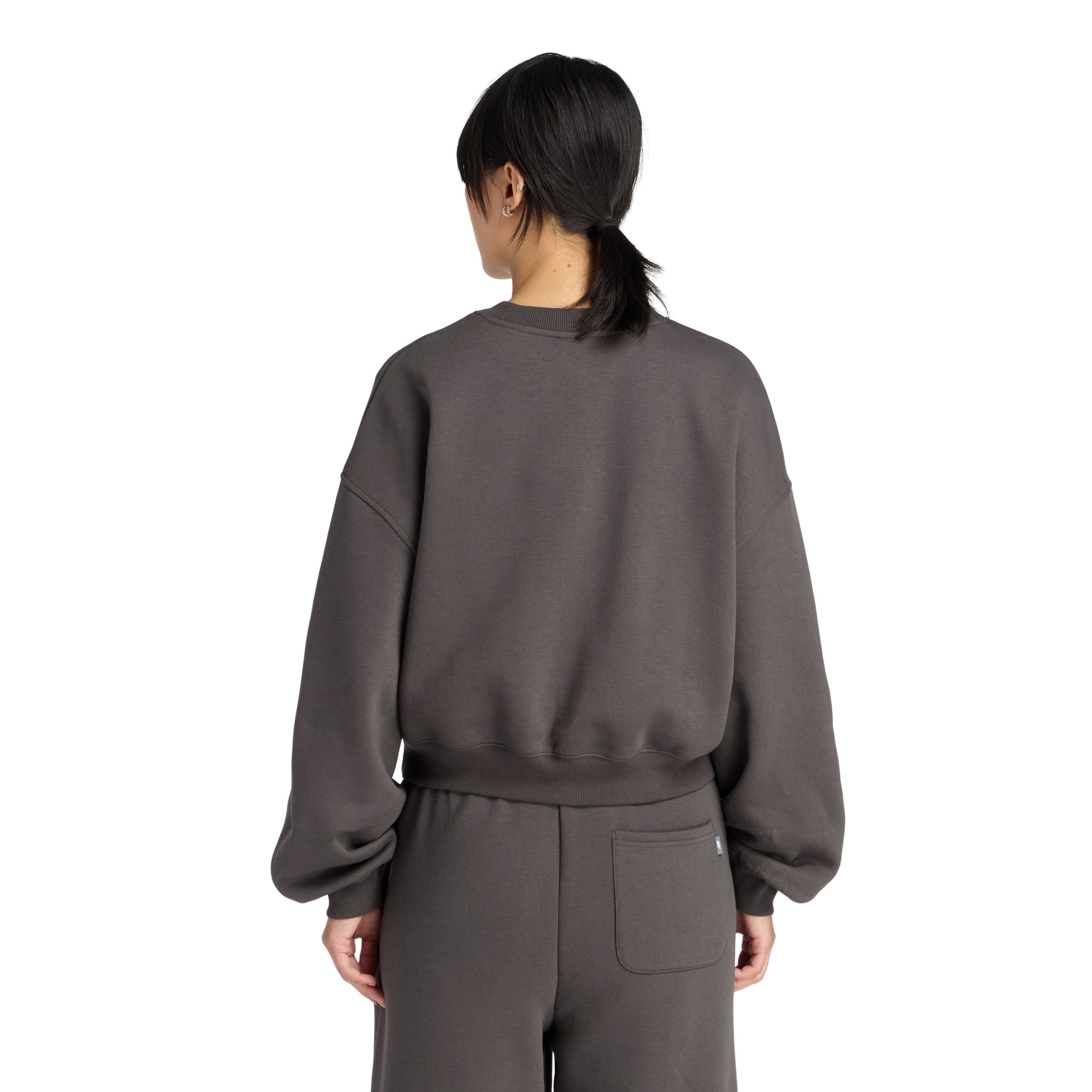 New Balance Women's Linear Heritage Fleece Sweatshirt