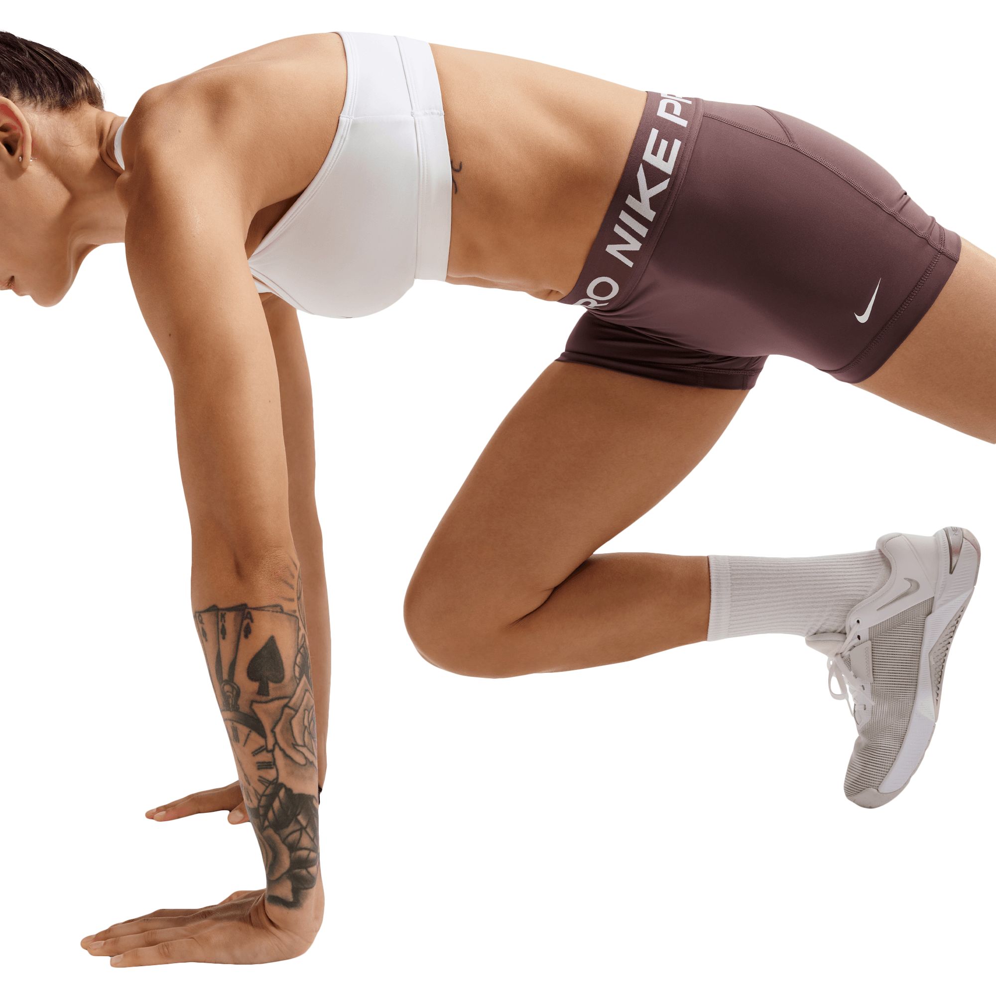 Nike Pro Women's 365 Mid-Rise 3 Inch Shorts