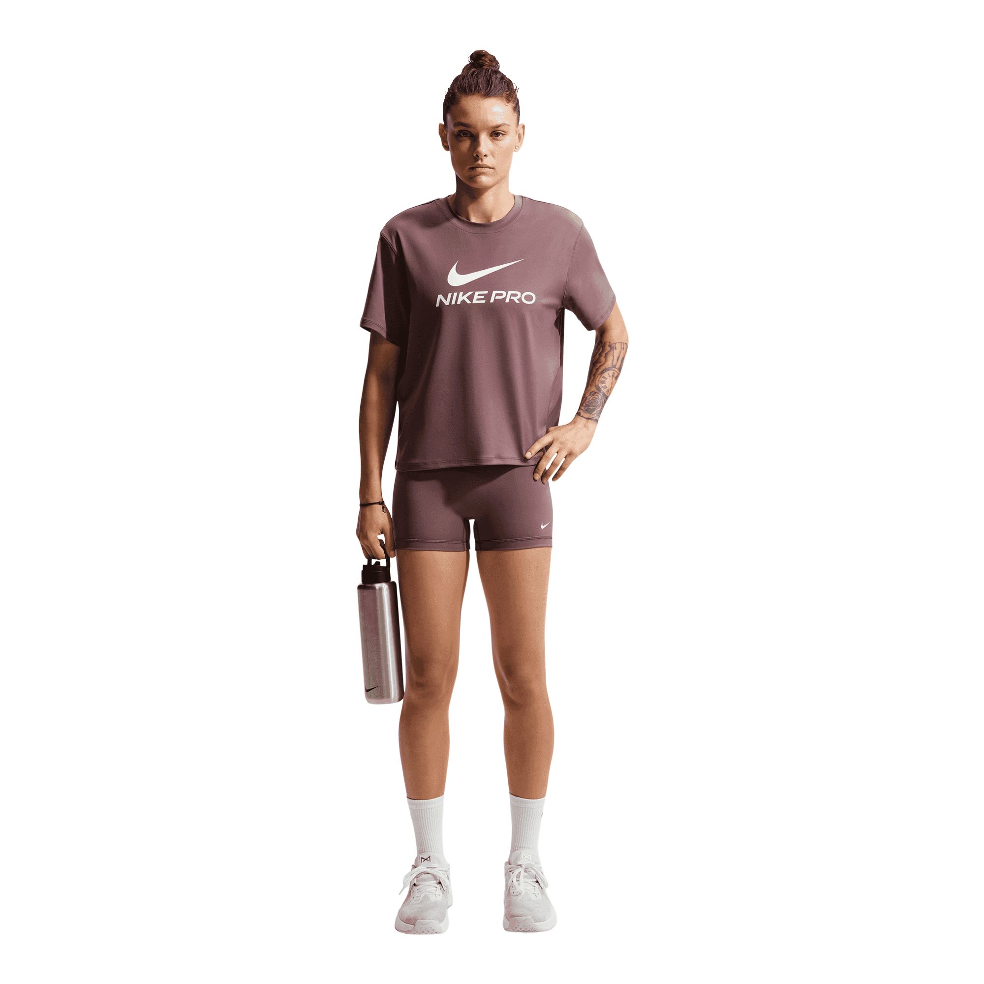 Nike Pro Women's 365 Mid-Rise 3 Inch Shorts