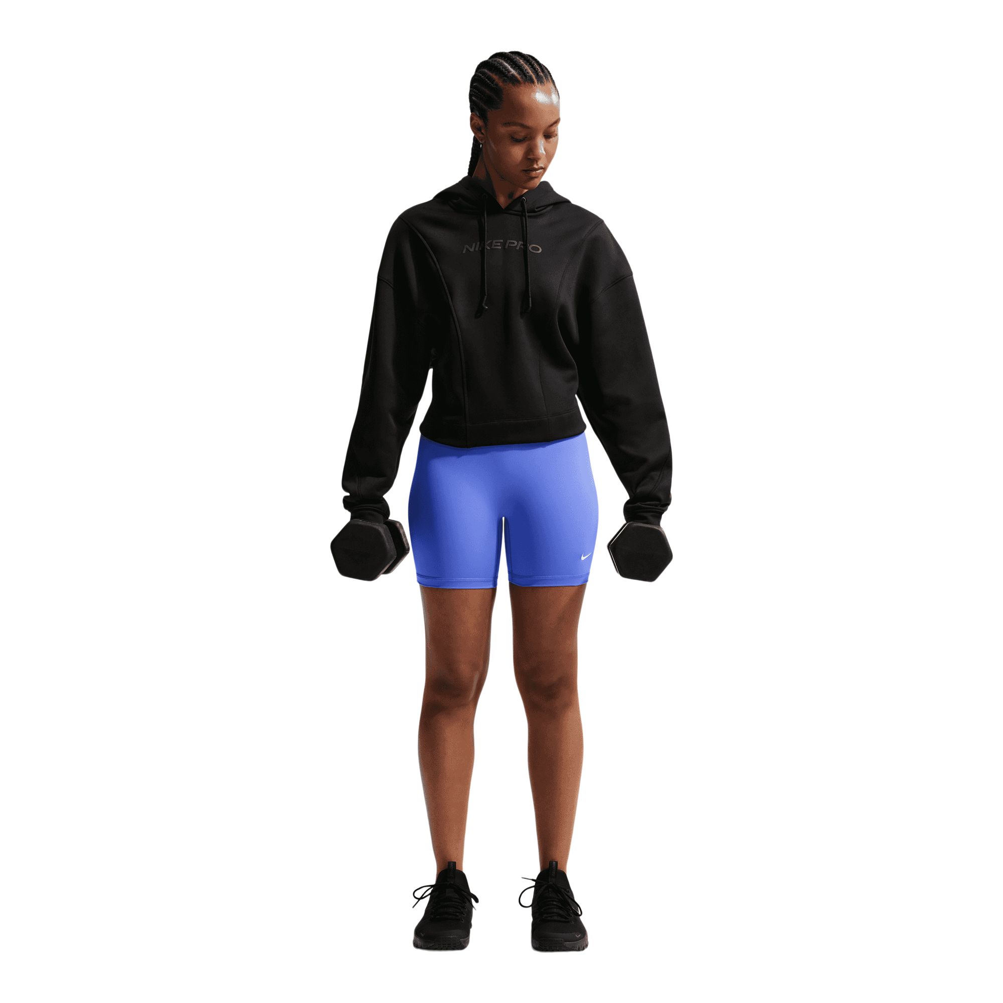 Nike Pro Women's 365 Mid-Rise 5 Inch U Seam Shorts