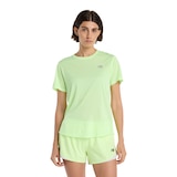 New Balance Women's Run Athletics T Shirt Front_Flat