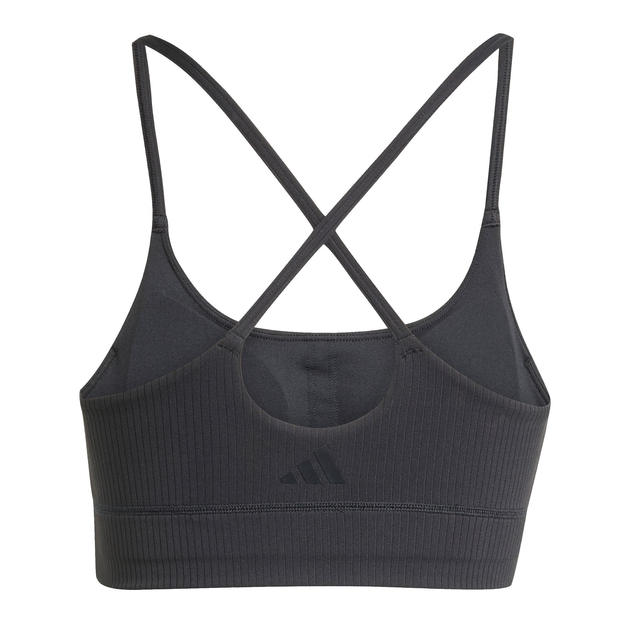adidas Women's All Ribbed Light-support Sports Bra