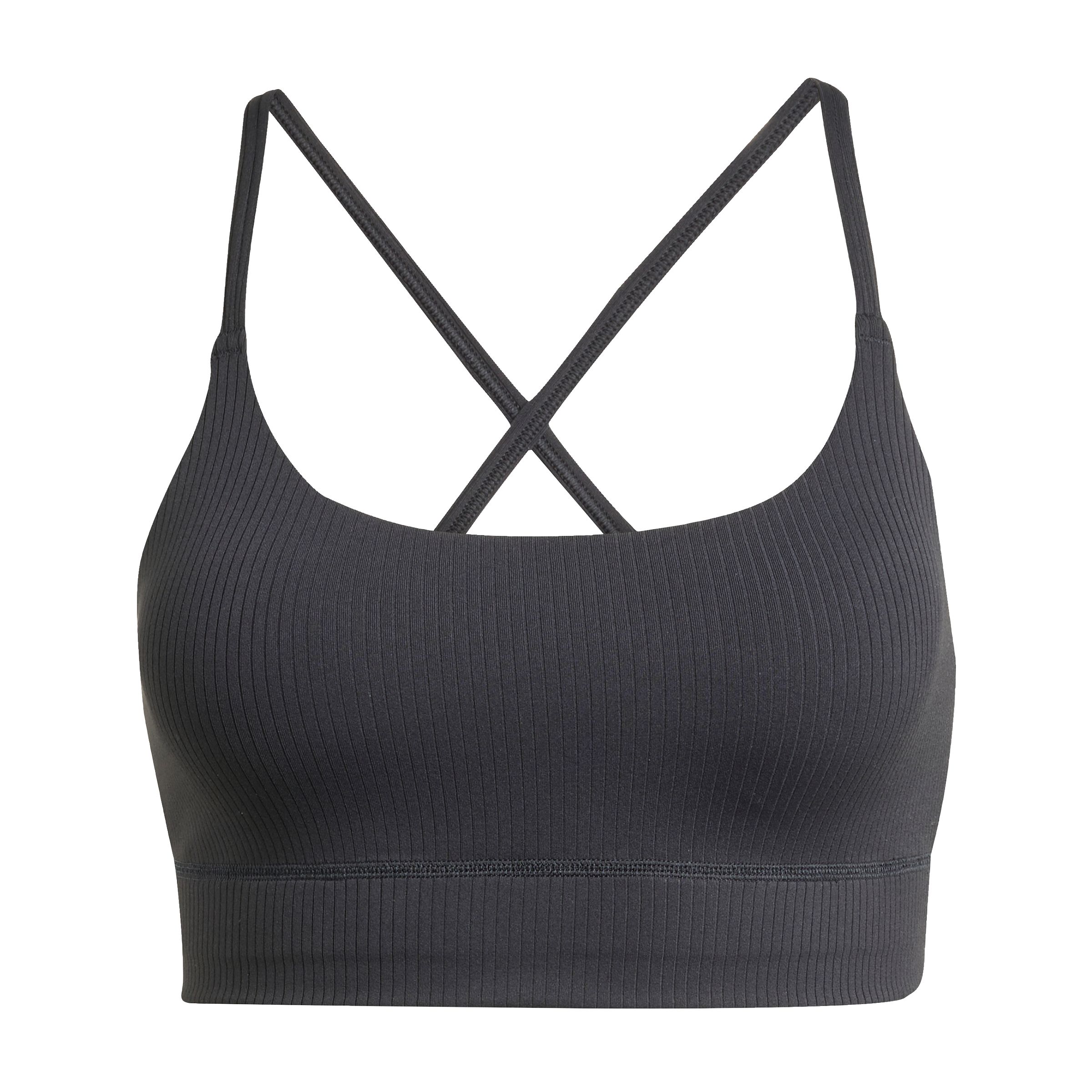 adidas Women's All Ribbed Light-support Sports Bra