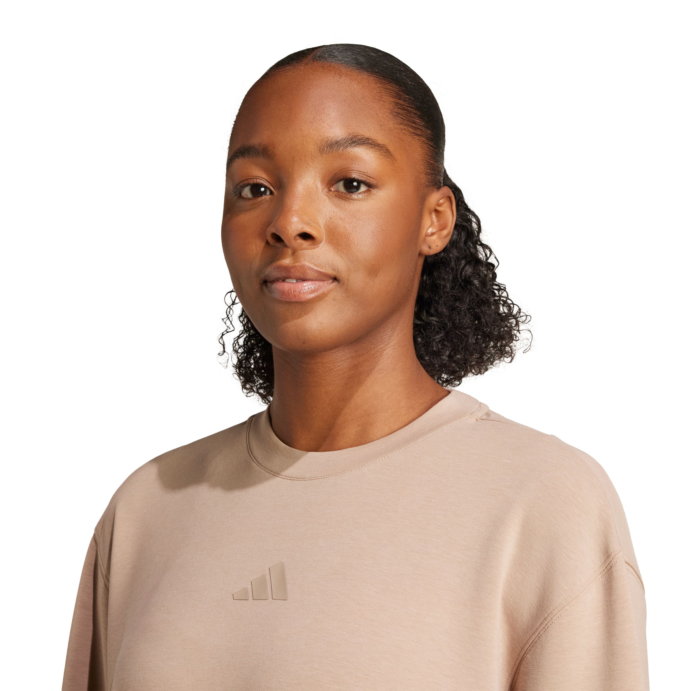 adidas Women's Warmup Crewneck Sweatshirt
