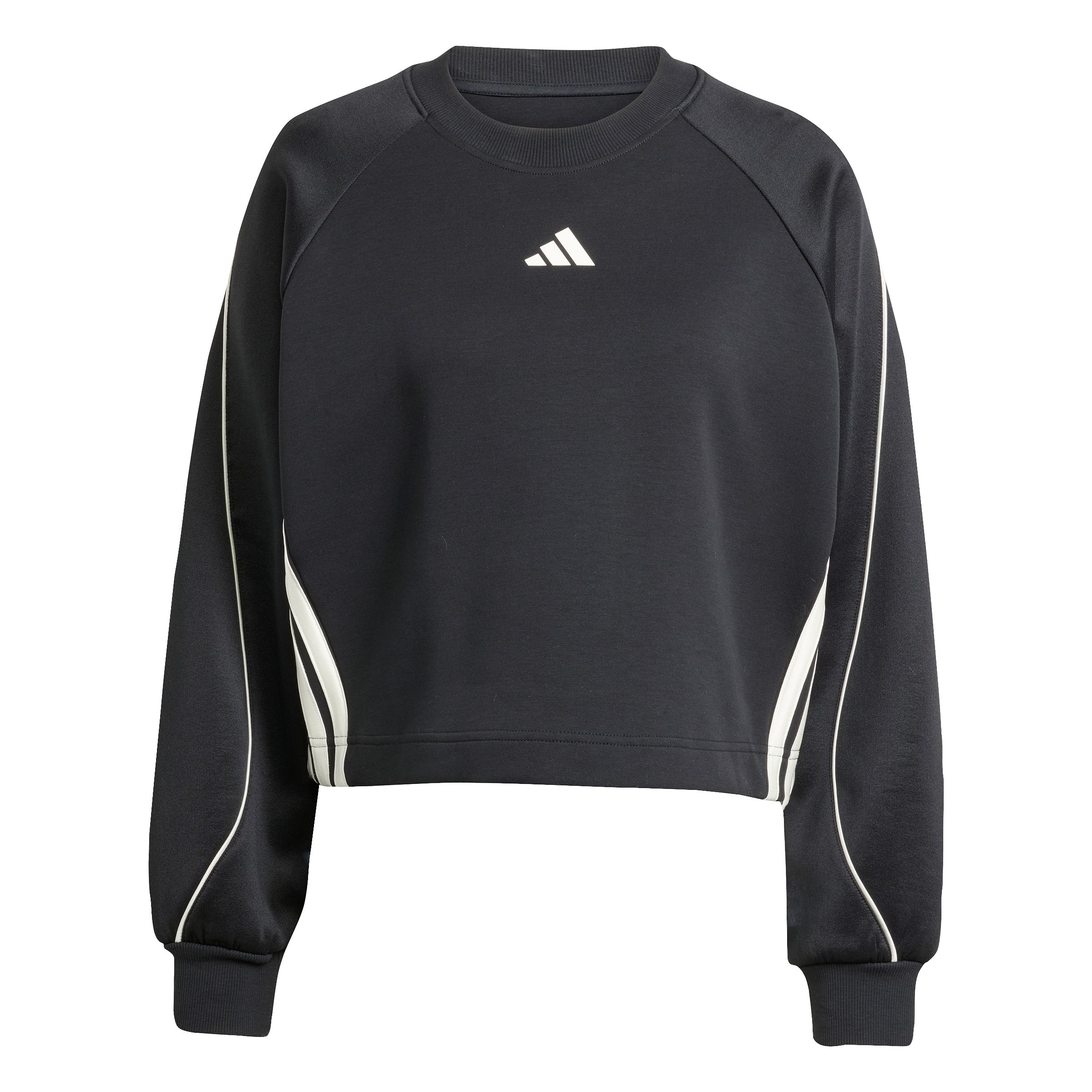 adidas Women's Stadium 3-stripes Crewneck Sweatshirt
