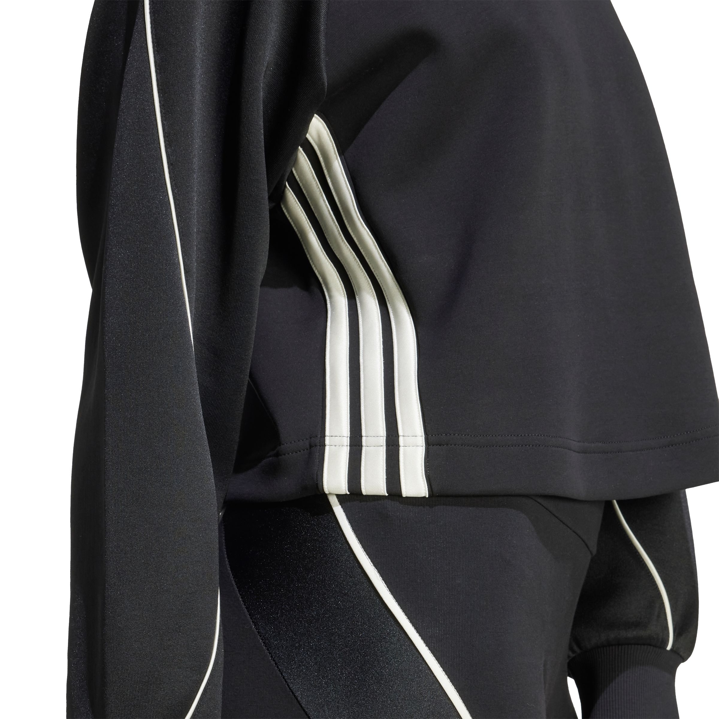 adidas Women's Stadium 3-stripes Crewneck Sweatshirt