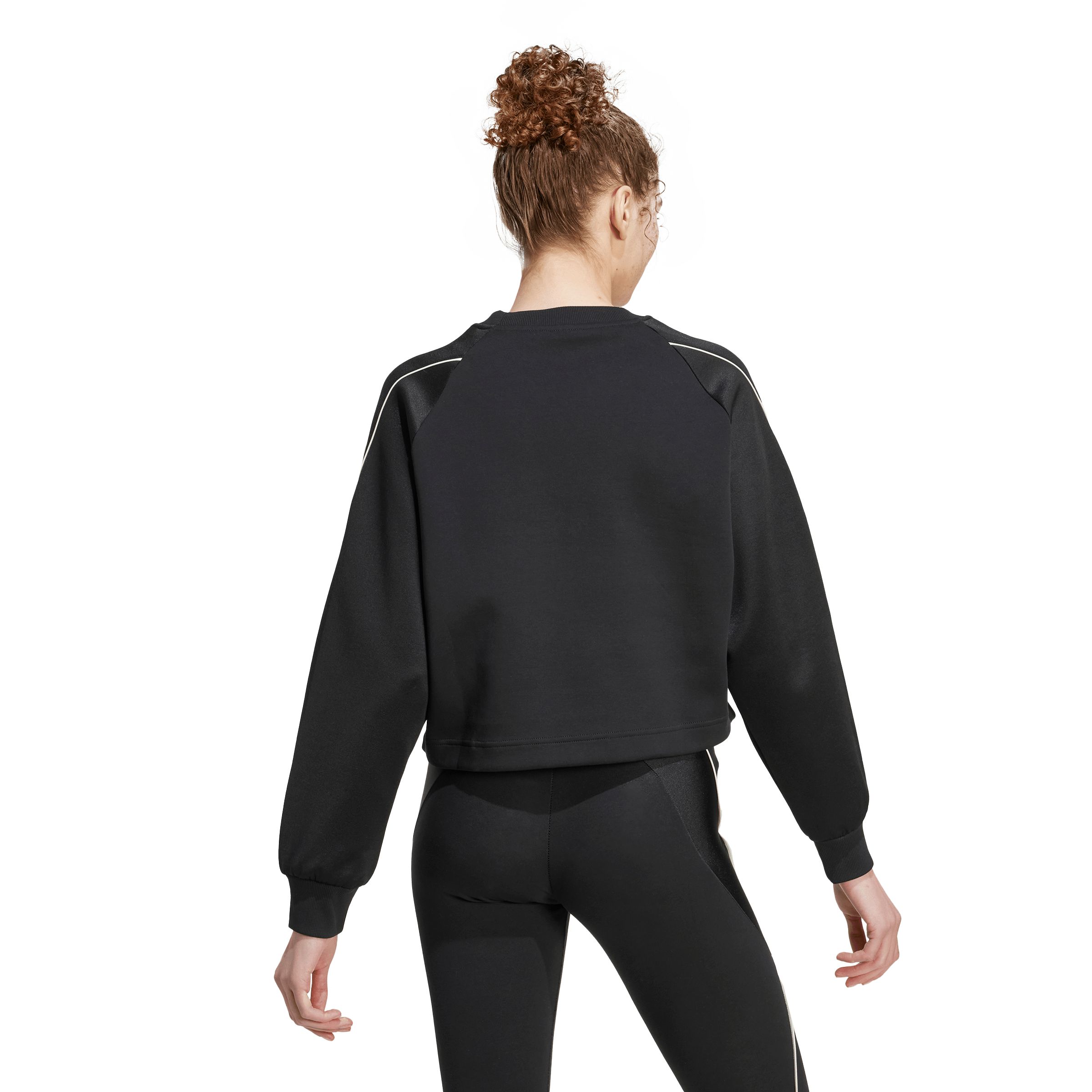 adidas Women's Stadium 3-stripes Crewneck Sweatshirt