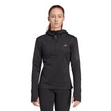 adidas Women's Own The Run 1/2 Zip Sweatshirt Front_Flat