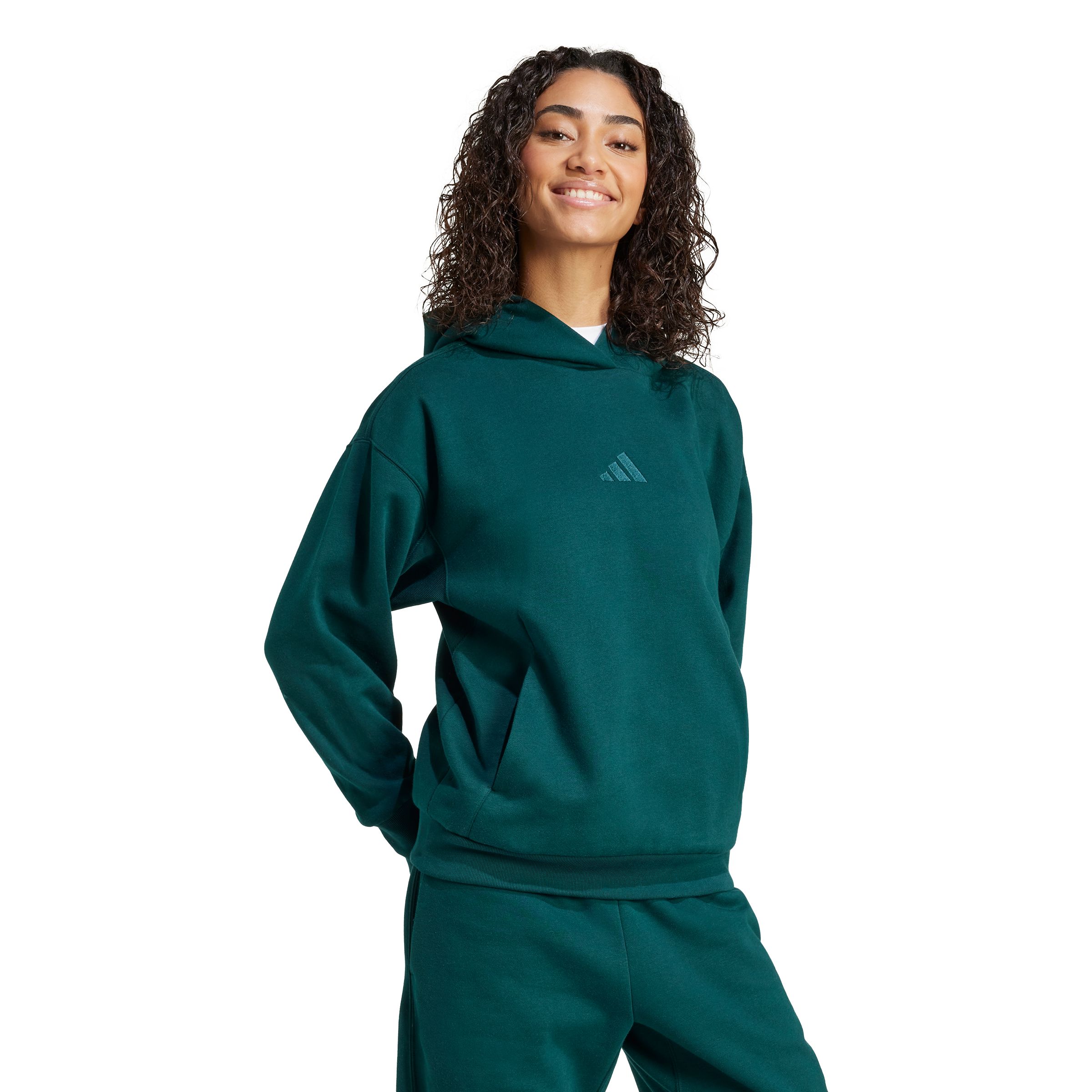 adidas Women's All Fleece Loose Fit Hoodie