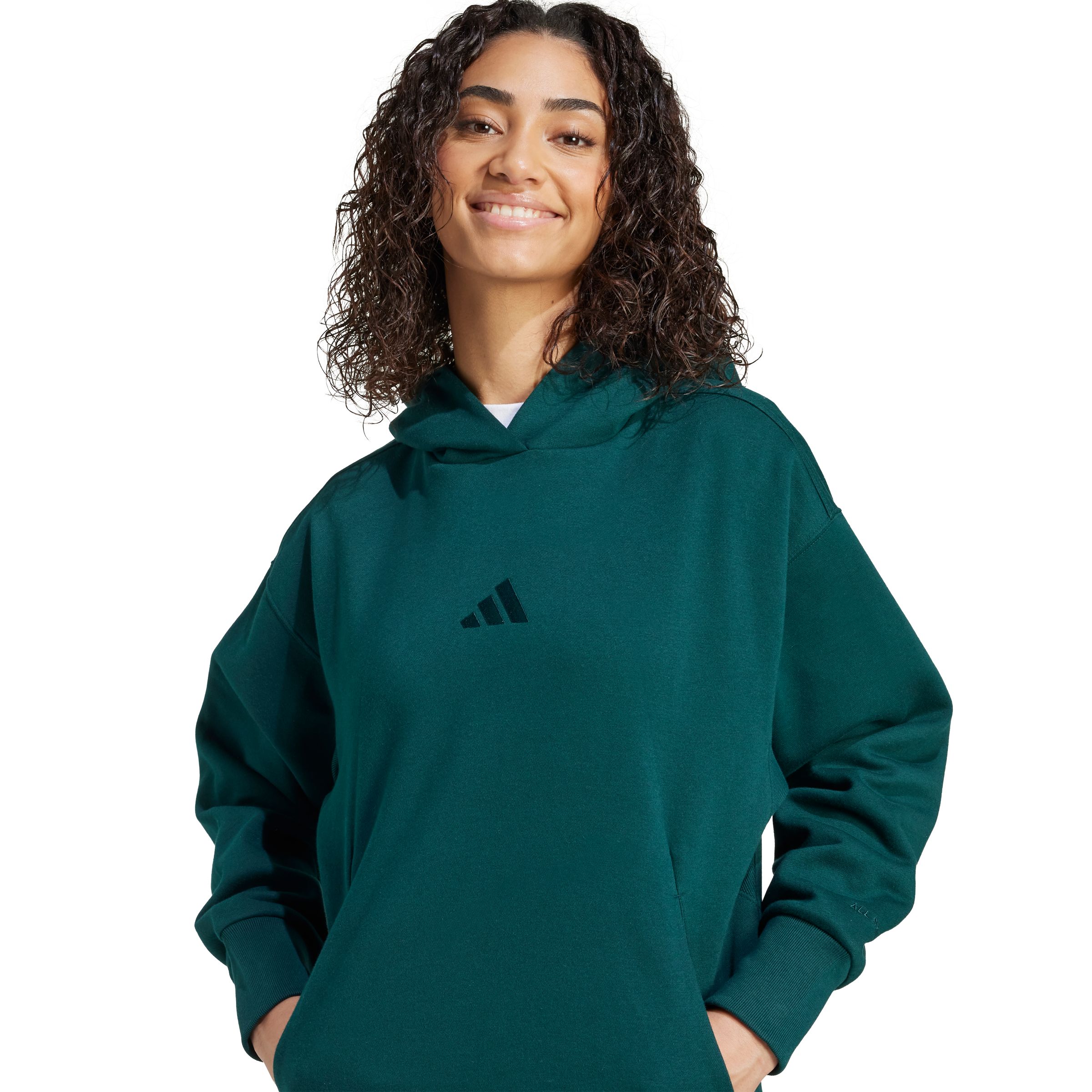 adidas Women's All Fleece Loose Fit Hoodie