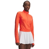 Under Armour Women's Meridian 1/2 Zip Long Sleeve Top Front_Angled_Right