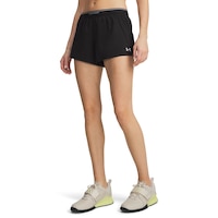 Under Armour Women's Vanish Woven 3 Inch Shorts Front_Angled_Left