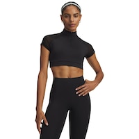 Under Armour Women's Vanish Elite Crop T-Shirt Front_Flat