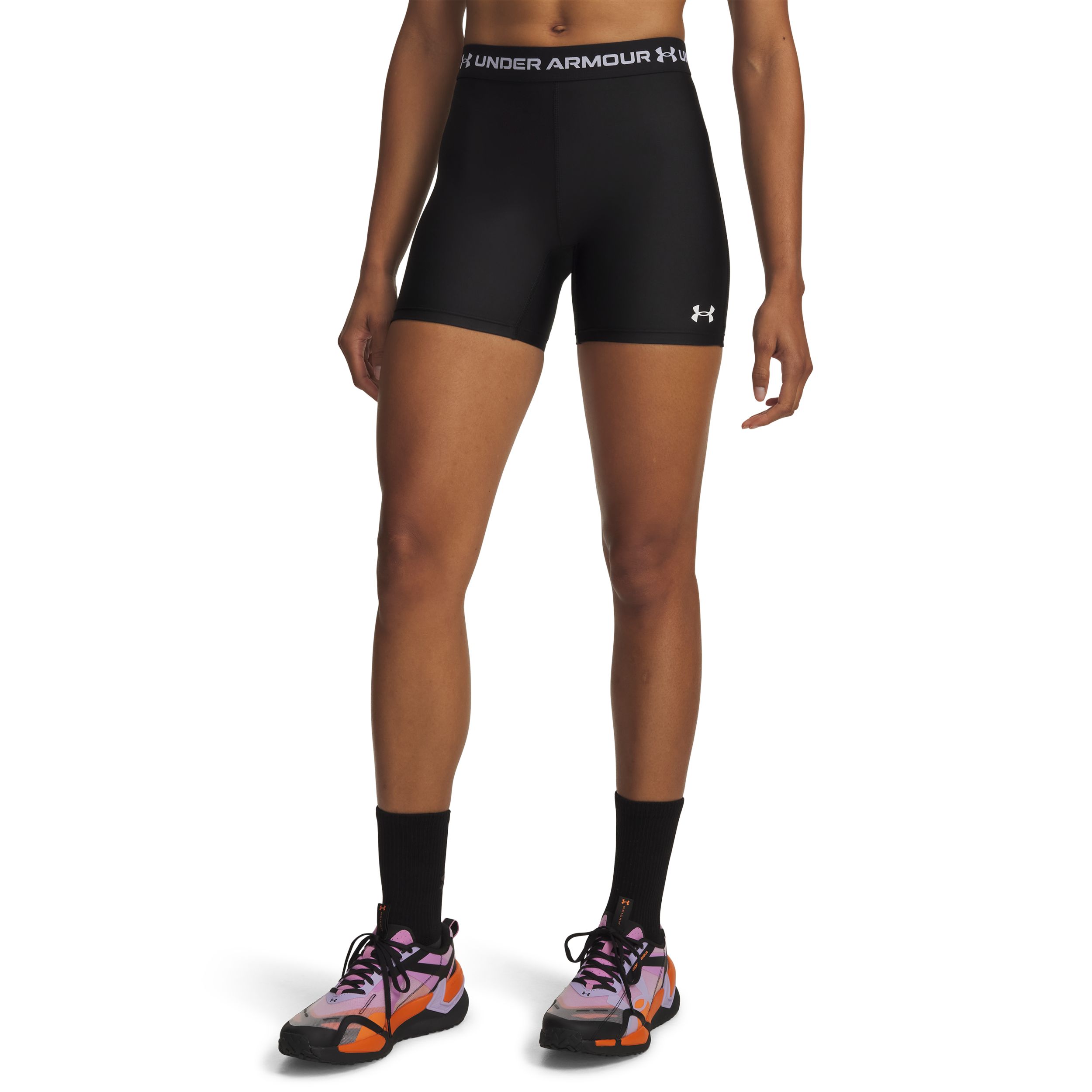 Under Armour Women's HeatGear© Authentics Middy Shorts