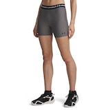 Under Armour Women's HeatGear© Authentics Middy Shorts Front_Angled_Left