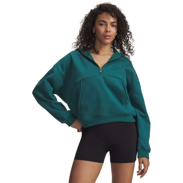 Under Armour Women's Icon Fleece 1/2 Zip Hoodie