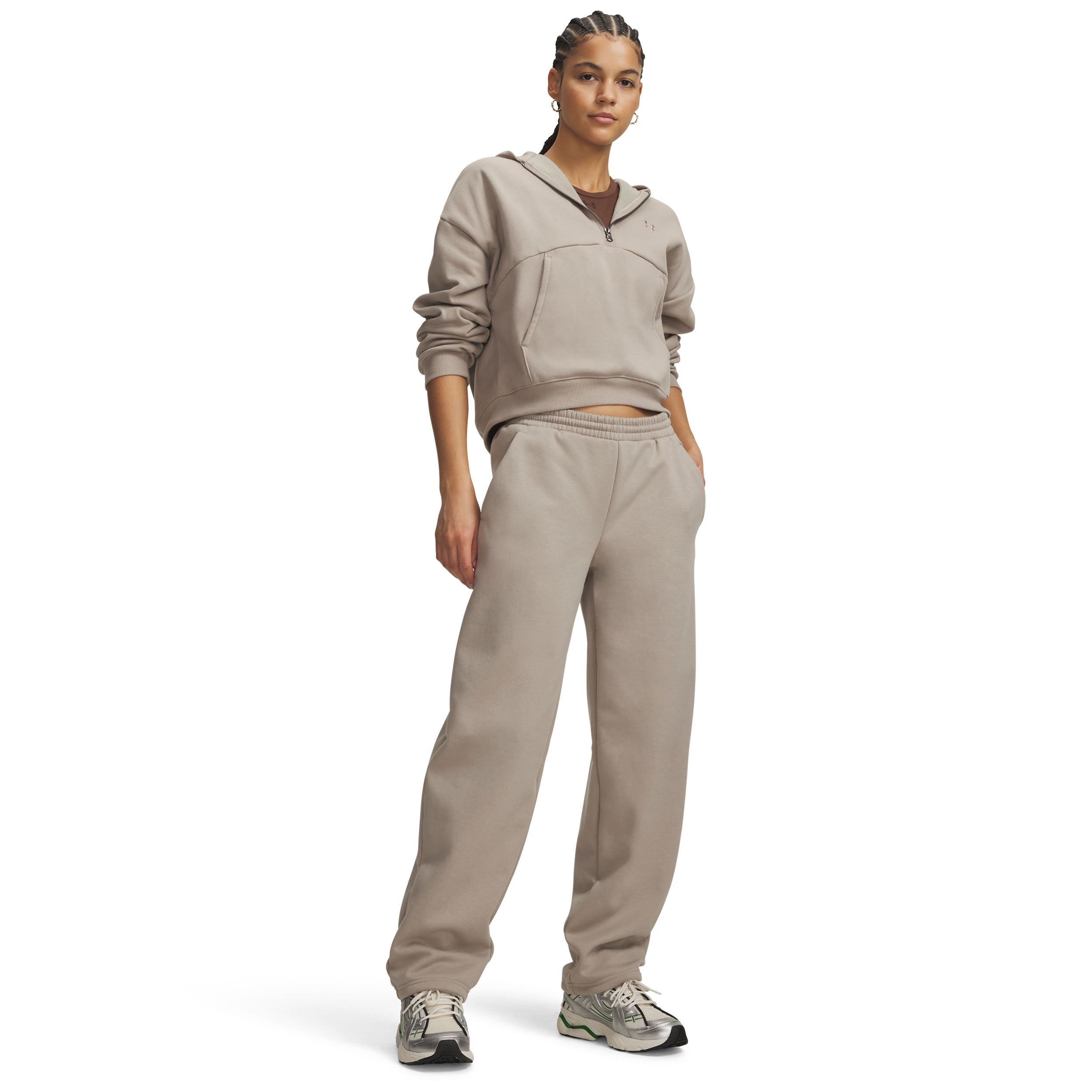 Under Armour Women's Icon Fleece Warm-Up Athletic Pants