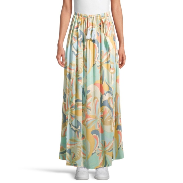 O'Neill Women's Brooke Printed Beach Cover-Up Skirt