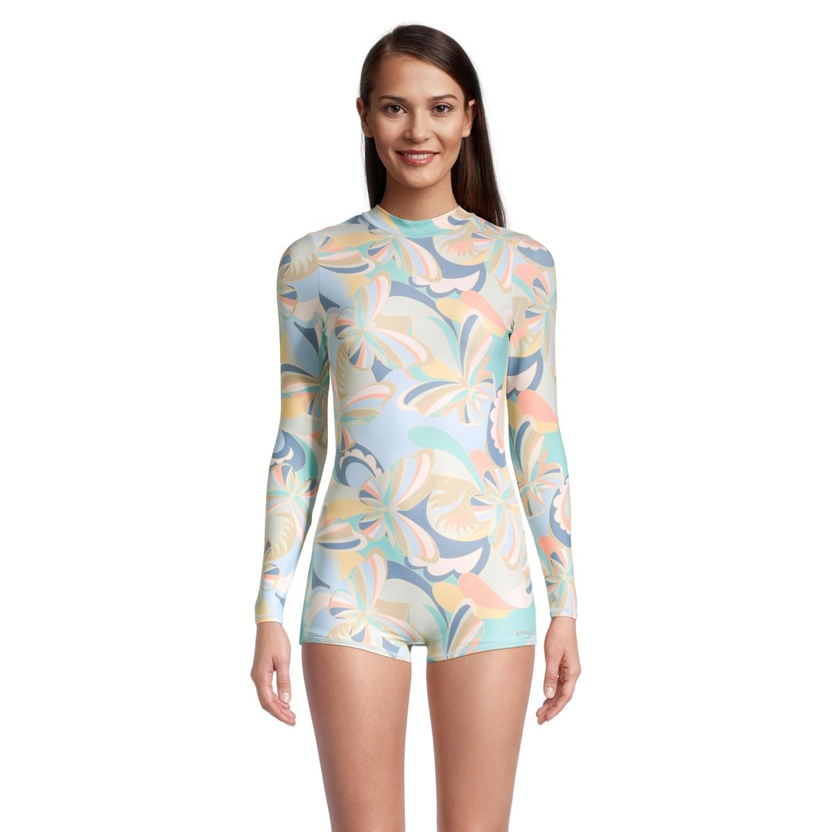 O'Neill Women's Shadow Bay Boyleg Long Sleeve Surfsuit