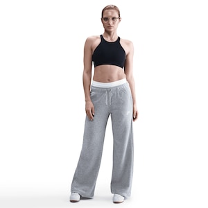 Nike Women's Club Fleece Mid Rise Wide Pants