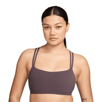 Nike Women's Dri-FIT Zenvy Strappy Low Sports Bra Front_Flat