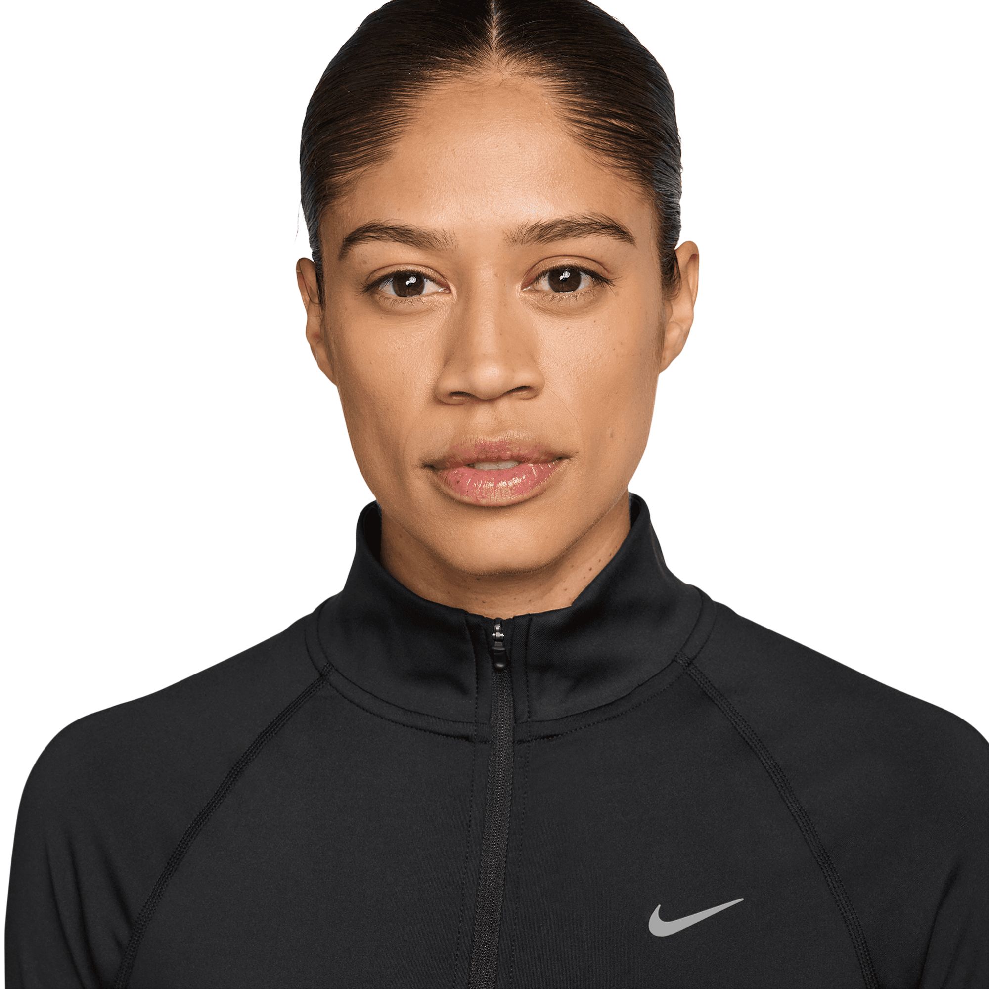 Nike Women's Tempo Dri-FIT Fitted 1/2 Zip Long Sleeve Running Top