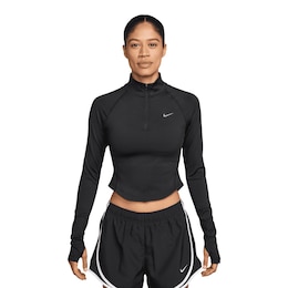 Nike Women's Tempo Dri-FIT Fitted 1/2 Zip Long Sleeve Running Top