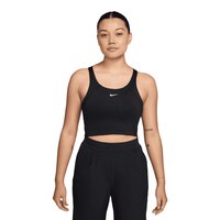 Nike Women's Tempo Dri-FIT Medium-Support Cropped Sports Bra Tank Front_Flat