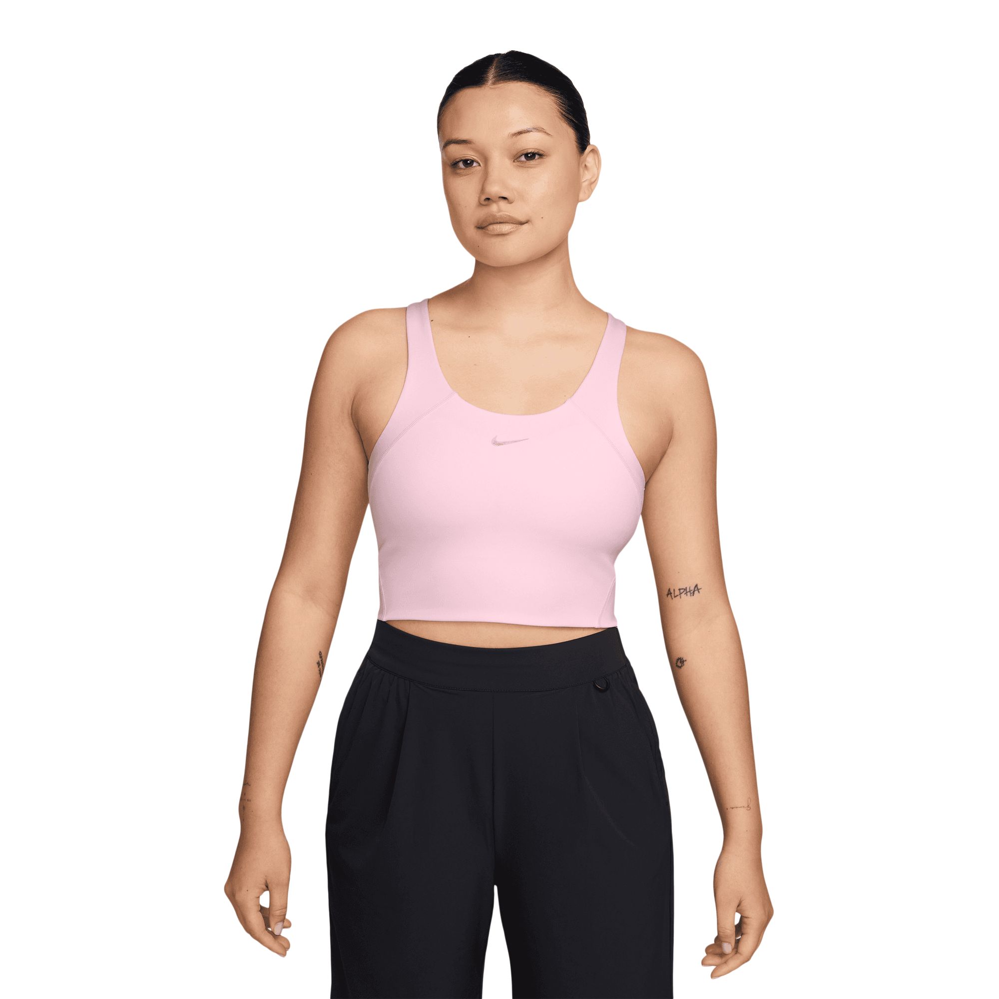 Nike Women's Tempo Dri-FIT Medium-Support Cropped Sports Bra Tank