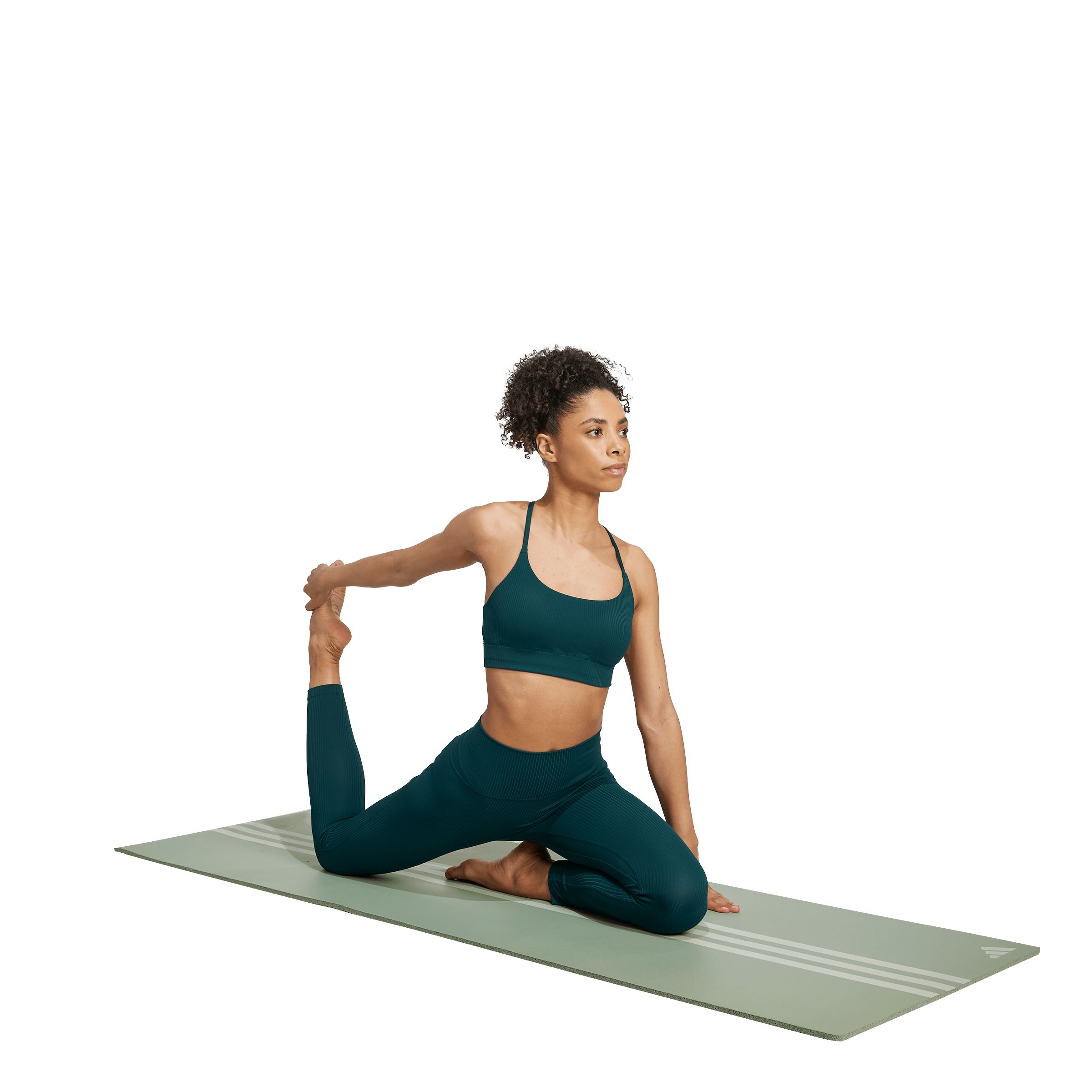 adidas Women's All Rib 7/8 Ribbed Fabric Leggings